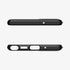 ACS01388 - Galaxy Note 20 Ultra Thin Fit Case in black showing the back